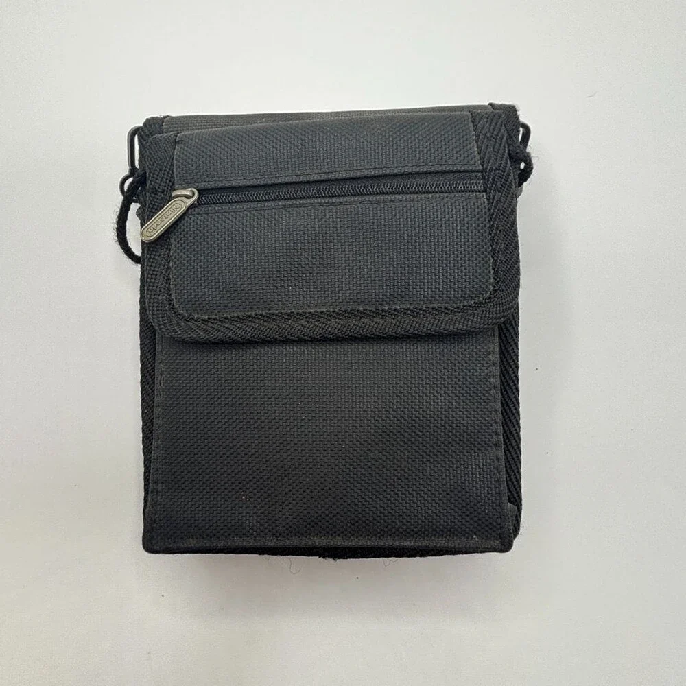 Black Nintendo Game Boy Color Carrying Case Pouch Travel Bag With Strap